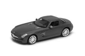 Mercedes Benz  - 2010 matt black - 1:24 - Welly - 24025MAbk - welly24025MAbk | Toms Modelautos