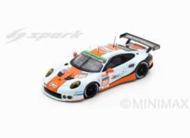 Porsche  - 2016 white/orange - 1:18 - Spark - 18S278 - spa18S278 | Toms Modelautos