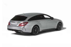 Mercedes Benz  - CLS 63 AMG Shooting Brake silver - 1:18 - GT Spirit - 725 - GT725 | Toms Modelautos
