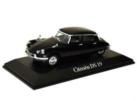 Citroen  - 1962 black - 1:43 - Magazine Models - prc602 - magprc602 | Toms Modelautos