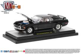 Ford Mustang - 1970 black/white - 1:24 - M2 Machines - 40300-53C - M2-40300-53C | Toms Modelautos