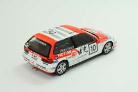 Honda  - 1990 white/orange - 1:18 - Triple9 Collection - 1800103 - T9-1800103 | Toms Modelautos