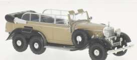 Mercedes Benz  - 1938 brown - 1:43 - Whitebox - 158 - WB158 | Toms Modelautos
