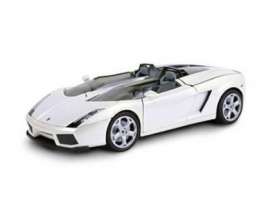 Lamborghini  - 2008 pearl white - 1:18 - Motor Max - 79156w - mmax79156w | Toms Modelautos