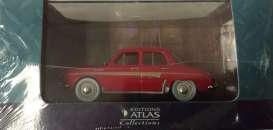 Renault  - 1958 red - 1:43 - Magazine Models - Atdauphine - magAtdauphine | Toms Modelautos