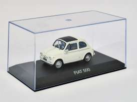 Fiat  - white - 1:43 - Magazine Models - At500w - magAt500w | Toms Modelautos