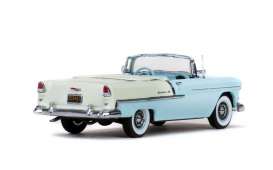 Chevrolet  - 1955 blue/creme - 1:43 - Vitesse SunStar - 36295 - vss36295 | Toms Modelautos