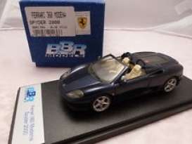 Ferrari  - 2000 blue - 1:43 - BBR - BBR136A | Toms Modelautos