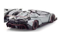 Lamborghini  - 2014 grey/red - 1:18 - Kyosho - 9502RGR - kyo9502RGR | Toms Modelautos