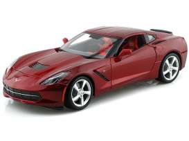 Chevrolet Corvette - 2014 red - 1:18 - Maisto - 31182r - mai31182r | Toms Modelautos