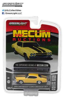 Chevrolet  - 1970 COPO Daytona Yellow  - 1:64 - GreenLight - 37110E - gl37110E | Toms Modelautos