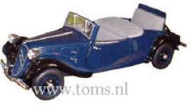 Citroen  - 1938 blue - 1:18 - Solido - 150640 - soli150640 | Toms Modelautos