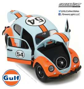 Volkswagen  - Beetle *gulf* gulf blue - 1:18 - GreenLight - 12994 - gl12994 | Toms Modelautos