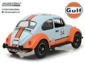 Volkswagen  - Beetle *gulf* gulf blue - 1:18 - GreenLight - 12994 - gl12994 | Toms Modelautos