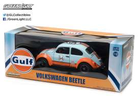 Volkswagen  - Beetle *gulf* gulf blue - 1:18 - GreenLight - 12994 - gl12994 | Toms Modelautos