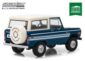 Ford  - Bronco Explorer 1976 blue/white - 1:18 - GreenLight - 19035 - gl19035 | Toms Modelautos