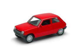 Renault  - red - 1:34 - Welly - 43740r - welly43740r | Toms Modelautos