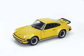 Porsche  - 1974 yellow - 1:24 - Welly - 24043y - welly24043y | Toms Modelautos