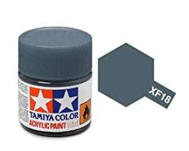 Paint  - Medium Blue - Tamiya - XF-18 - tamXF18 | Toms Modelautos