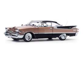 Dodge  - Custom Royale Lancer Hard Top 1959 black/mocha - 1:18 - SunStar - 5484 - sun5484 | Toms Modelautos