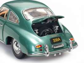 Porsche  - 356A 1500 GS Carrera GT 1957 green - 1:18 - SunStar - 1343 - sun1343 | Toms Modelautos