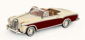 Mercedes Benz - 220 SE Cabriolet 1958 ivory/red - 1:43 - Vitesse SunStar - vss28627 | Tom's Modelauto's Mercedes Benz - 220 SE Cabriolet 1958 ivory/red - 1:43 - Vitesse SunStar - vss28627 | Tom's Modelauto's
