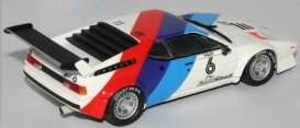 BMW  - 1979 white/red/blue - 1:43 - Minichamps - M1-6 - mcM1-6 | Toms Modelautos