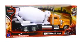 Kenworth  - orange/white - 1:32 - New Ray - newray10883 | Toms Modelautos