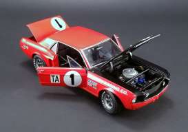 Ford  - Trans Am Shelby Mustang #1 1968 red/black - 1:18 - Acme Diecast - acme12988 | Toms Modelautos