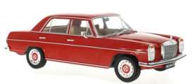 Mercedes Benz  - 8 W115 1973 red - 1:18 - MCG - MCG18036r | Toms Modelautos