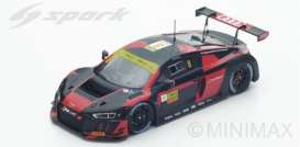 Audi  - R8 2016 black/red - 1:43 - Spark - 43MC16 - spa43MC16 | Toms Modelautos