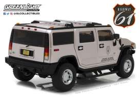Hummer  - H2 *CSi Miami* 2003 grey - 1:18 - Highway 61 - hwy18006 | Toms Modelautos