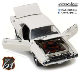 Dodge  - Challenger R/T 1970 white - 1:18 - Highway 61 - hwy18008 | Toms Modelautos