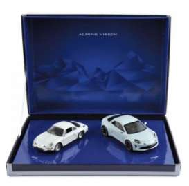 Renault Alpine - white - 1:43 - Norev - 517855 - nor517855 | Toms Modelautos