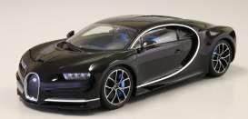 Bugatti  - 2015 nocturne/nocturne - 1:18 - Kyosho - 9548BK - kyo9548BK | Toms Modelautos