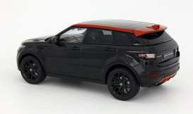 Range Rover  - black/red - 1:18 - Kyosho - 9549BK - kyo9549BK | Toms Modelautos