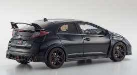Honda  - Civic Type R 2015 black - 1:18 - Kyosho - KSR18022bk - kyoKSR18022bk | Toms Modelautos