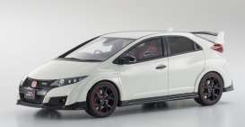 Honda  - Civic Type R 2015 white - 1:18 - Kyosho - KSR18022w - kyoKSR18022w | Toms Modelautos