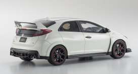 Honda  - Civic Type R 2015 white - 1:18 - Kyosho - KSR18022w - kyoKSR18022w | Toms Modelautos