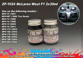 Zero Paints Paint - silver/anthracite - Zero Paints - ZP1024 | Toms Modelautos