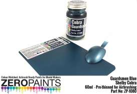 Zero Paints Paint - Cobra Guardsman blue - Zero Paints - ZP1080 | Toms Modelautos
