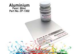 Zero Paints Paint - Aluminium - Zero Paints - ZP1302 | Toms Modelautos