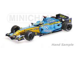 Renault  - 2006 blue/yellow - 1:43 - Minichamps - 435060001 - mc435060001 | Toms Modelautos