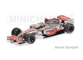 McLaren Mercedes Benz - 2007 silver/red - 1:43 - Minichamps - 435074301 - mc435074301 | Tom's Modelauto's McLaren Mercedes Benz - 2007 silver/red - 1:43 - Minichamps - 435074301 - mc435074301 | Tom's Modelauto's