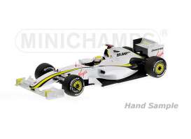 Brawn GP - 2009 white/yellow - 1:43 - Minichamps - mc436090022 | Tom's Modelauto's Brawn GP - 2009 white/yellow - 1:43 - Minichamps - mc436090022 | Tom's Modelauto's