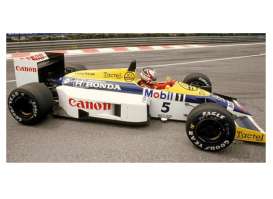 Williams Honda - 1986 white/blue/yellow - 1:18 - Minichamps - mc117860005 | Tom's Modelauto's Williams Honda - 1986 white/blue/yellow - 1:18 - Minichamps - mc117860005 | Tom's Modelauto's