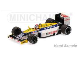 Williams Honda - 1986 white/blue/yellow - 1:18 - Minichamps - mc117860006 | Tom's Modelauto's Williams Honda - 1986 white/blue/yellow - 1:18 - Minichamps - mc117860006 | Tom's Modelauto's