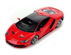 Lamborghini  - 2016 red/black - 1:43 - Bburago - 30382r - bura30382r | Toms Modelautos