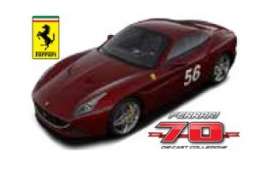 Ferrari  - red metallic - 1:43 - Bburago - 76310-04 - bura76310-04 | Toms Modelautos