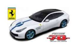 Ferrari  - white/blue - 1:24 - Bburago - 762010 - bura762010 | Toms Modelautos